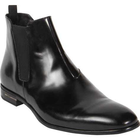 prada mens chelsea boots|prada men's aftershave boots.